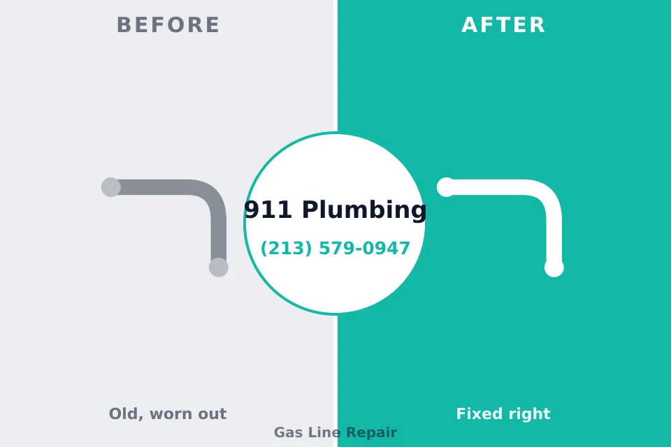 Before and after: plumbing company Aurora, IN